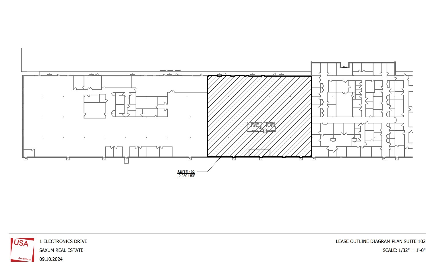 1 Electronics Dr, Hamilton, NJ for lease Floor Plan- Image 1 of 5