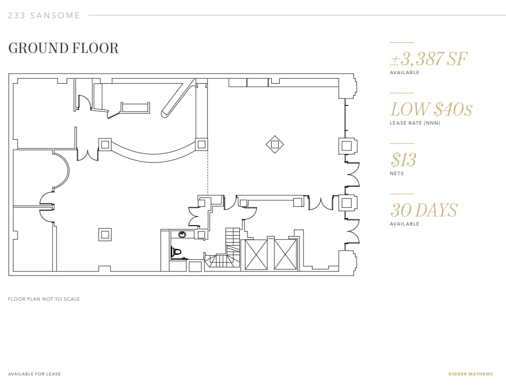 233-241 Sansome St, San Francisco, CA for lease Floor Plan- Image 1 of 1