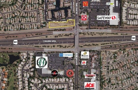 NWC 67th Ave & Loop 101, Glendale, AZ for sale Primary Photo- Image 1 of 1