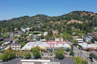 1009 E St, San Rafael, CA - aerial  map view