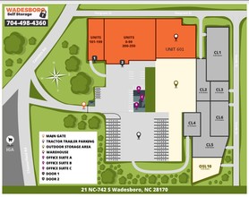 21 NC 742 S, Wadesboro, NC for lease Map- Image 1 of 1