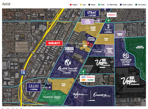 2700 S Las Vegas Blvd, Las Vegas, NV for lease Aerial- Image 2 of 4