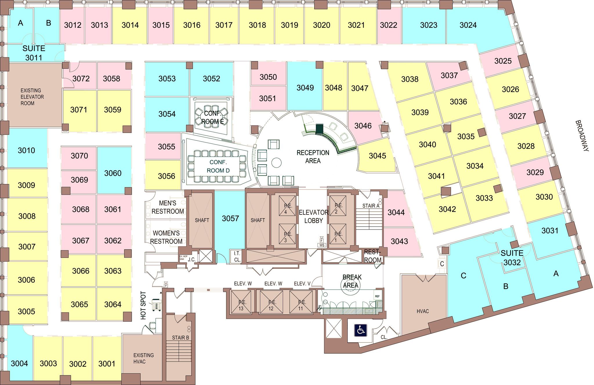 1441 Broadway, New York, NY for lease Floor Plan- Image 1 of 7