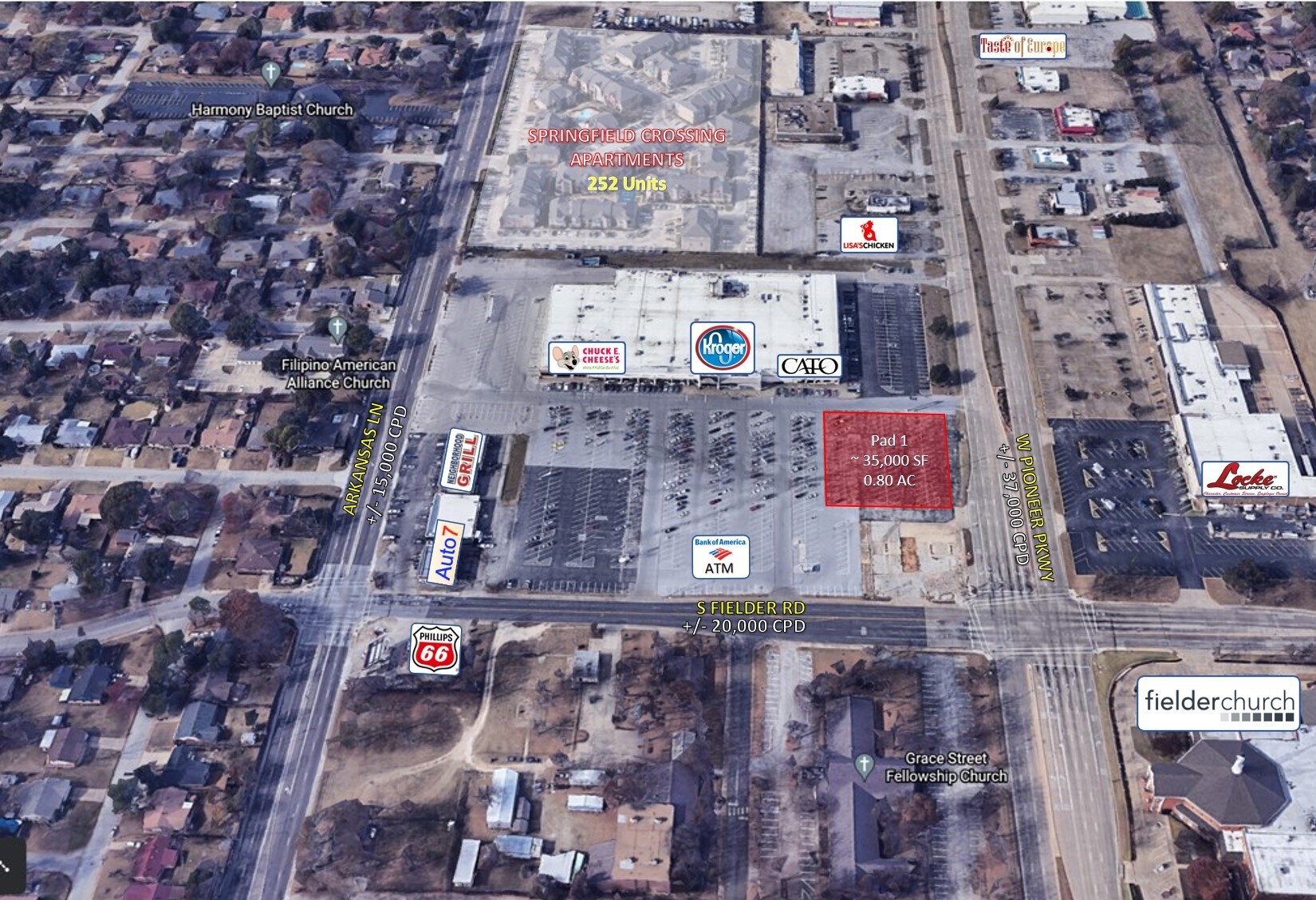 1606 W Pioneer Pky, Arlington, TX for sale Building Photo- Image 1 of 1