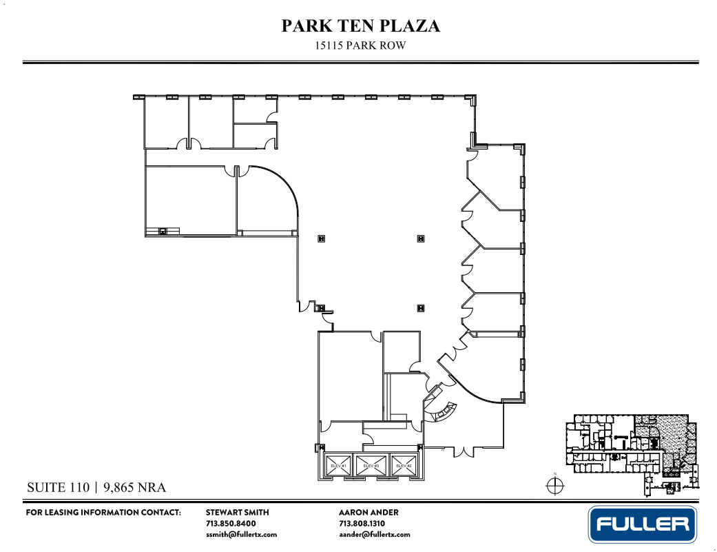 15115 Park Row, Houston, TX for lease Floor Plan- Image 1 of 1