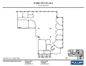 15115 Park Row, Houston, TX for lease Floor Plan- Image 1 of 1