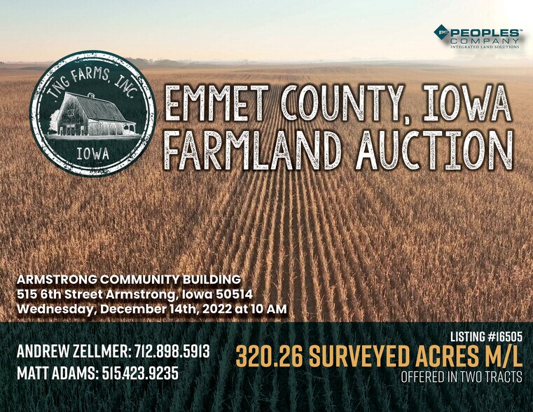 1 County Highway P12 / 560th Avenue, Armstrong, IA for sale - Primary Photo - Image 1 of 1