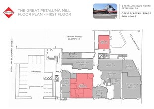 6 Petaluma Blvd N, Petaluma, CA for lease Floor Plan- Image 2 of 2
