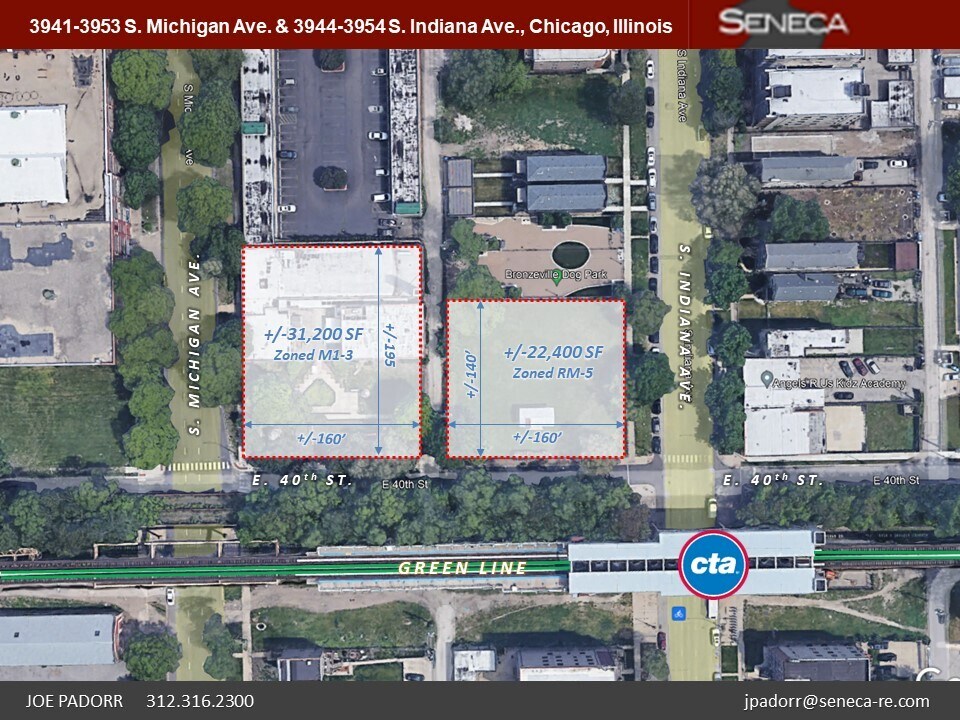 3953 Michigan, Chicago, IL 60653 Bronzeville Opportunity Zone Land