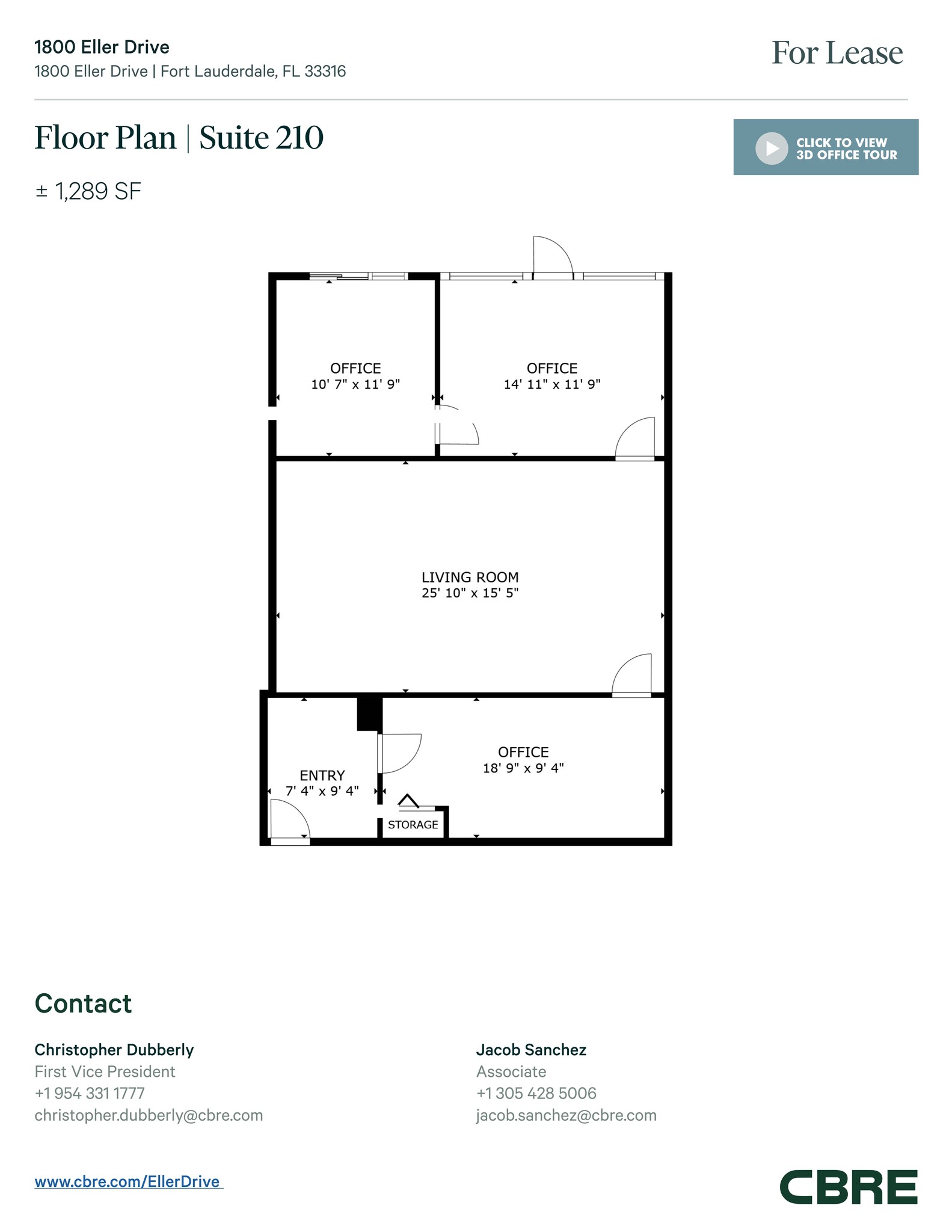 1800 Eller Dr, Fort Lauderdale, FL for lease Site Plan- Image 1 of 1