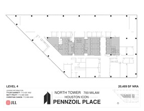 700 Milam St, Houston, TX for lease Floor Plan- Image 1 of 1