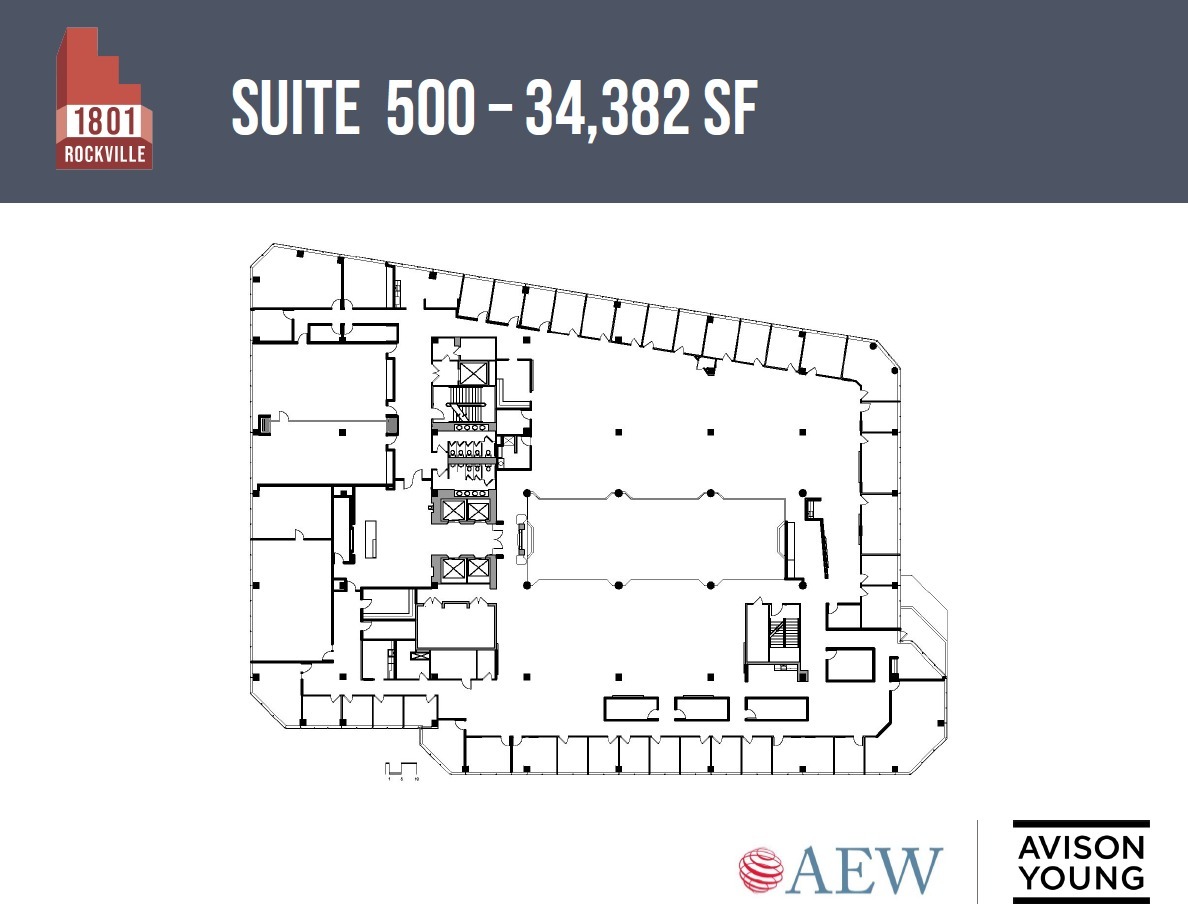 1801 Rockville Pike, Rockville, MD for lease Floor Plan- Image 1 of 1