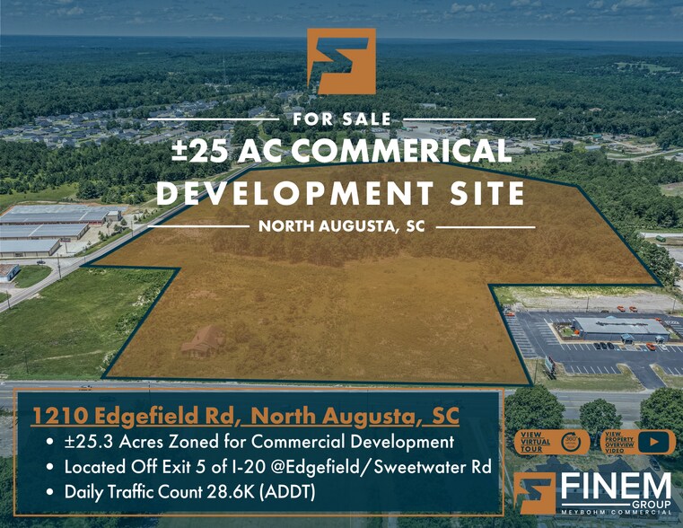 1210 Edgefield Rd, North Augusta, SC for sale - Building Photo - Image 1 of 1