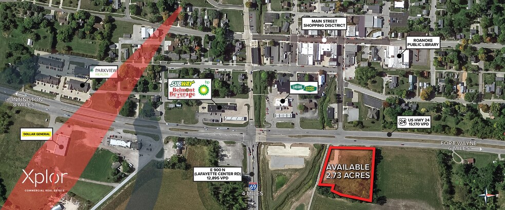 9125 Highway 24, Roanoke, IN for sale - Building Photo - Image 1 of 1