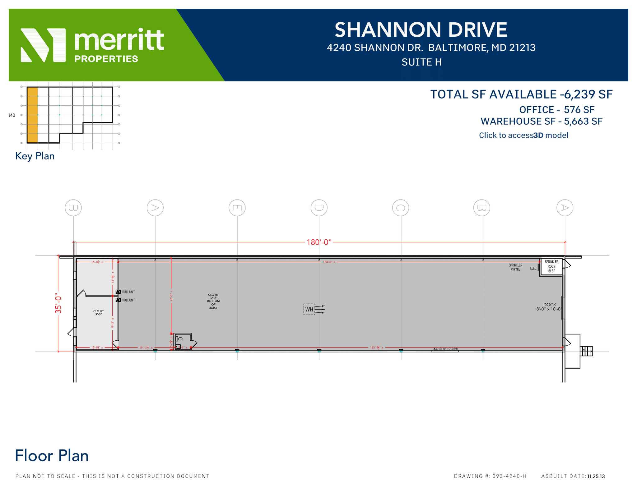 4220 Shannon Dr, Baltimore, MD for lease Floor Plan- Image 1 of 1