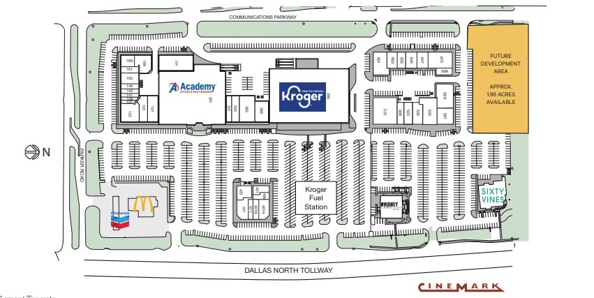 Windhaven Plaza Outparcel, Plano, TX for lease - Site Plan - Image 2 of 2