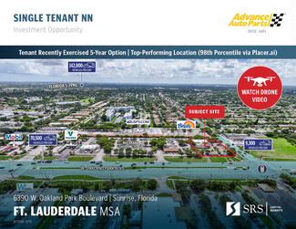 More details for 6390 W Oakland Park Blvd, Fort Lauderdale, FL - Retail for Sale