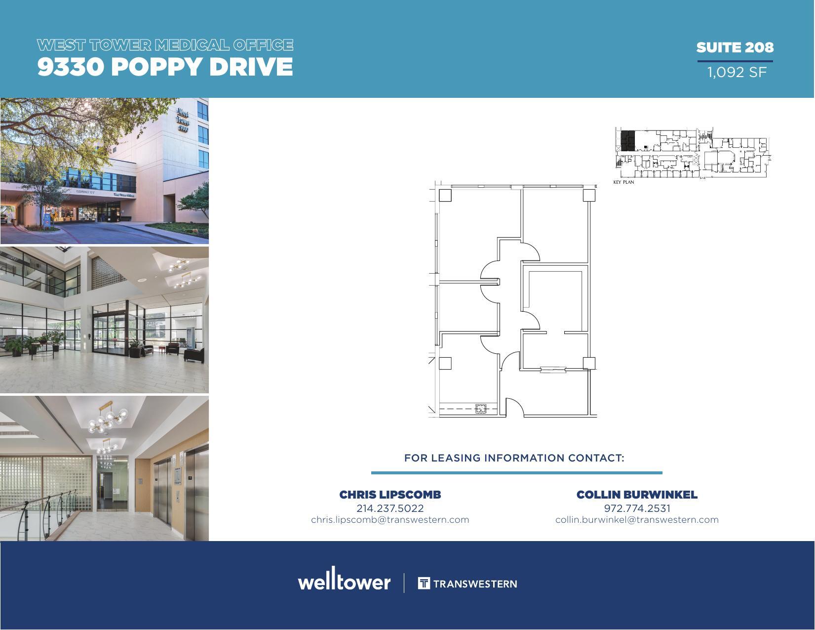 9330 Poppy Dr, Dallas, TX for lease Floor Plan- Image 1 of 1