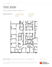 3550 N Central Ave, Phoenix, AZ for lease Floor Plan- Image 1 of 2