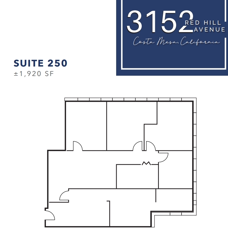 3152 Red Hill Ave, Costa Mesa, CA for lease Floor Plan- Image 1 of 1