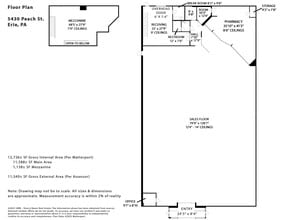5430 Peach St, Erie, PA for sale Floor Plan- Image 2 of 43