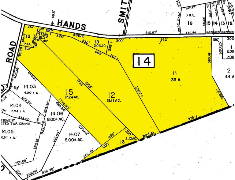 468 Hands Mill, Woodbine, NJ 08270 74.23 Acres Dennis Twp, Cape May County