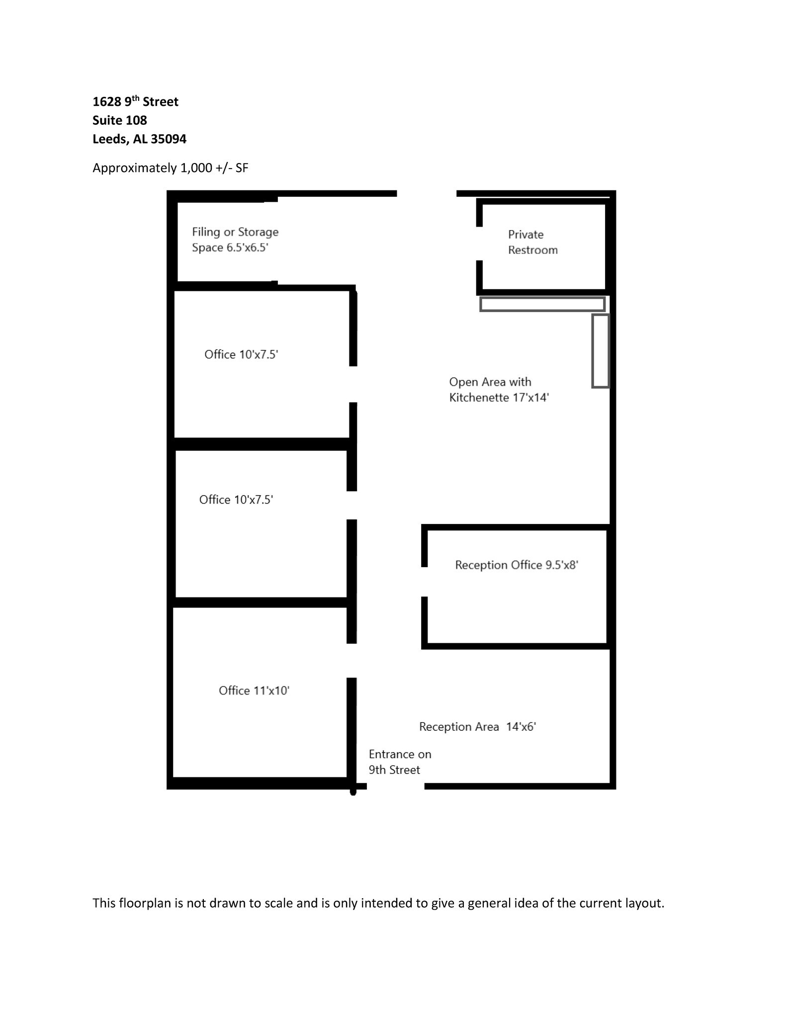 1628 9th St, Leeds, AL for sale Building Photo- Image 1 of 1