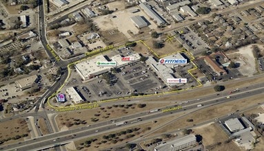 1100-1208 N IH-35, Round Rock, TX - AERIAL  map view - Image1