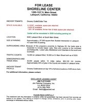 1255-1285 S Main St, Lakeport, CA for lease Site Plan- Image 1 of 4