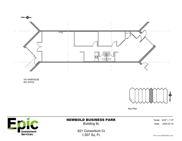 150-241 Consortium Crt, London, ON for lease - Site Plan - Image 2 of 2