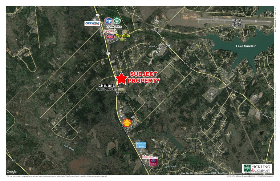 2721 N Columbia St Milledgeville Ga 31061 Commercial