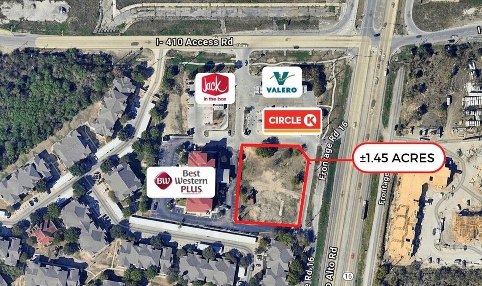 9965 State Hwy 16 S, San Antonio, TX for sale - Aerial - Image 1 of 2