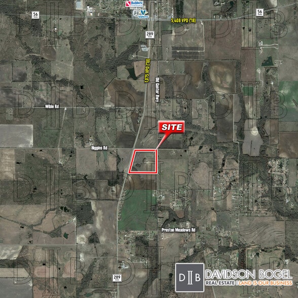 & Higgins Rd, Southmayd, TX 75092