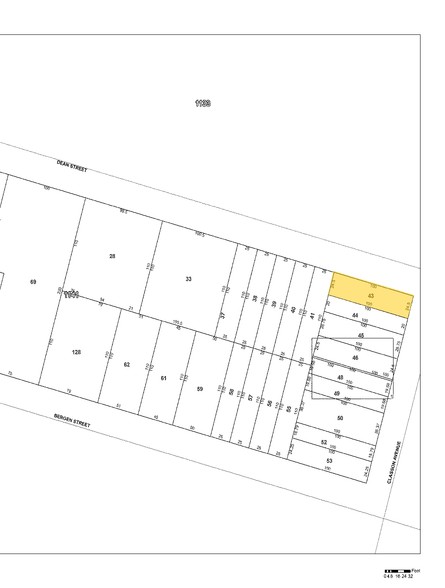 634 Classon Ave, Brooklyn, NY for lease - Plat Map - Image 2 of 2