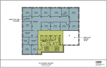 26 Journal Square, Jersey City, NJ for lease Floor Plan- Image 2 of 2