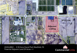 101 W 186th St, Westfield, IN - AERIAL  map view