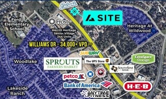 More details for Williams Dr and Verde Vista Rd, Georgetown, TX - Retail for Lease