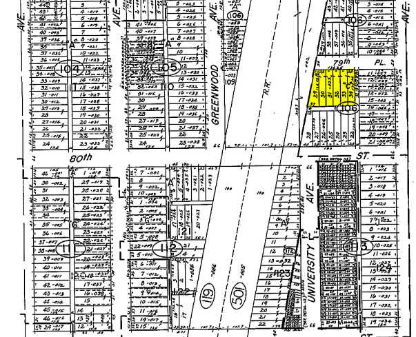 1131-1141 79th Pl, Chicago, IL for sale - Plat Map - Image 2 of 2