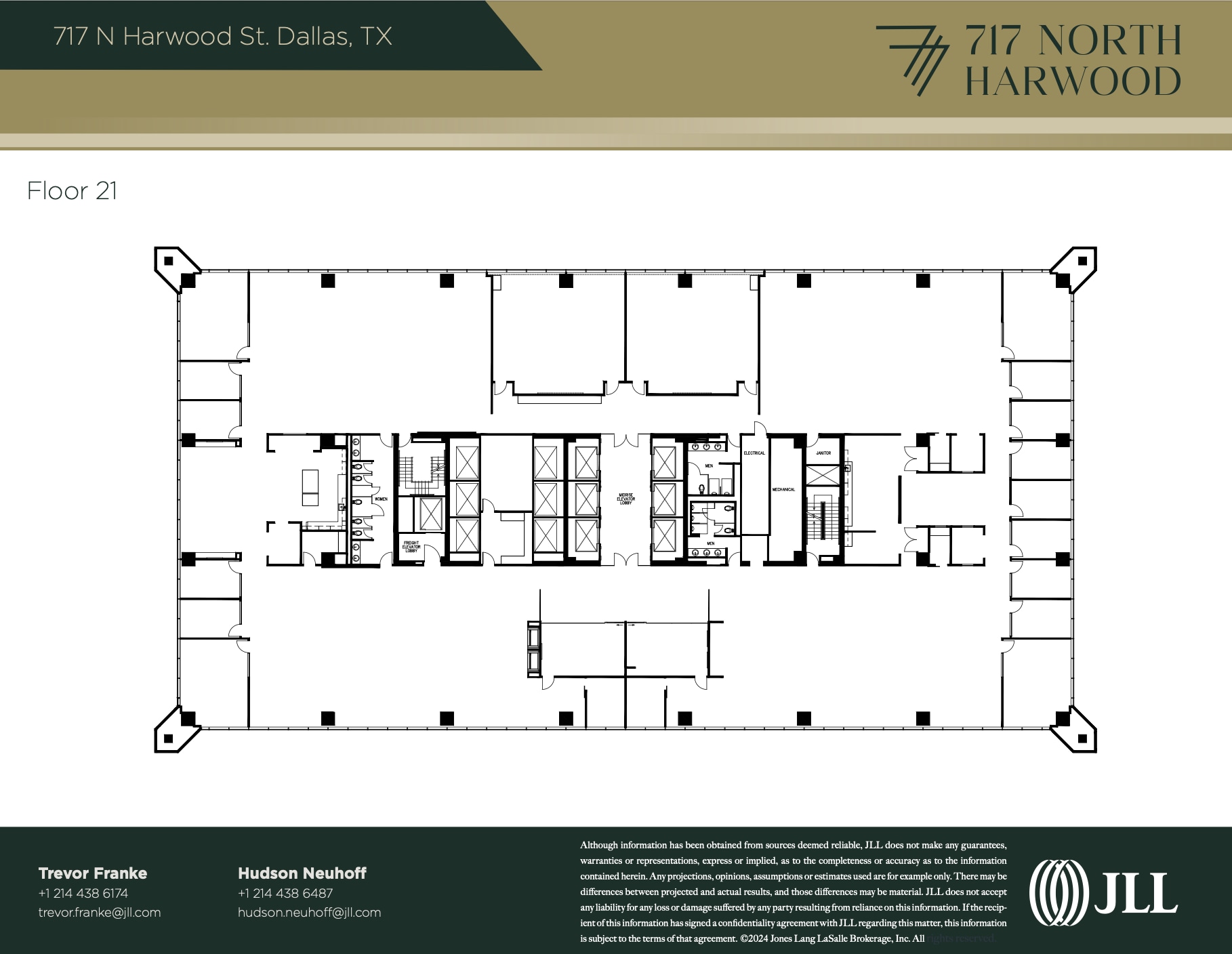 717 N Harwood St, Dallas, TX for lease Floor Plan- Image 1 of 1