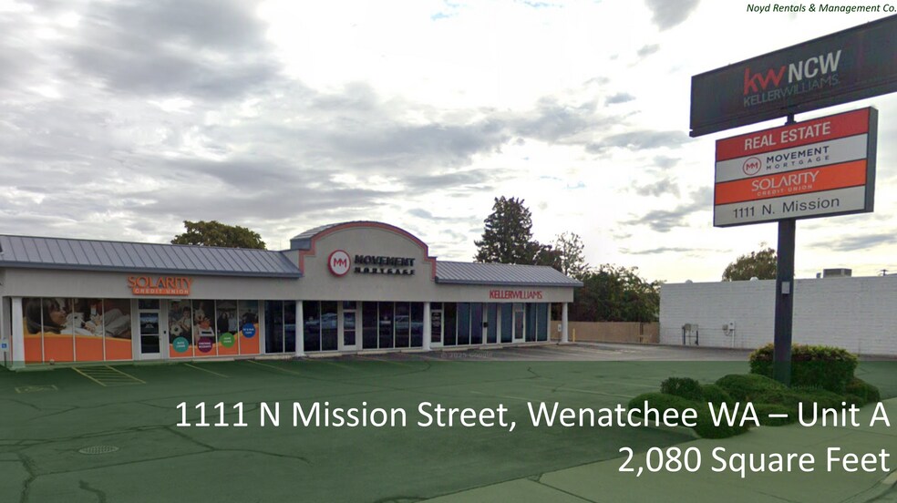 1111 N Mission St, Wenatchee, WA for lease - Building Photo - Image 1 of 6