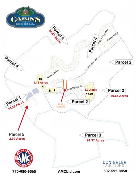 170 Birch Hollow Rd, Stanton, KY for sale - Aerial - Image 1 of 3