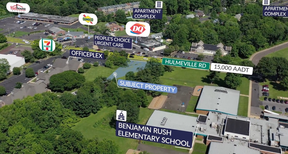 3534 Hulmeville Rd, Bensalem, PA for sale - Building Photo - Image 2 of 10