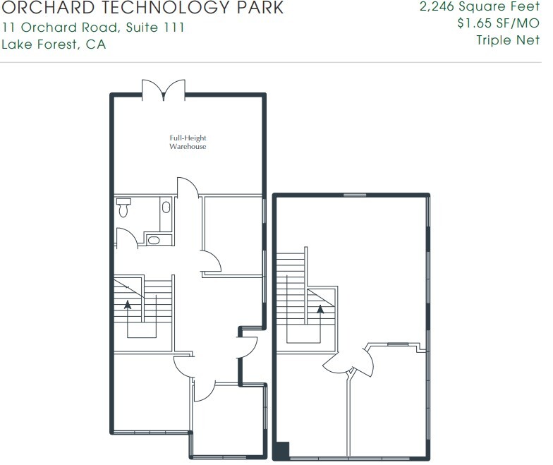 1-13 Orchard Rd, Lake Forest, CA for lease Floor Plan- Image 1 of 1