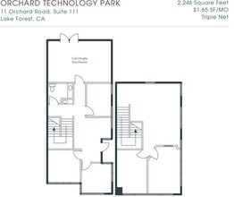 1-13 Orchard Rd, Lake Forest, CA for lease Floor Plan- Image 1 of 1