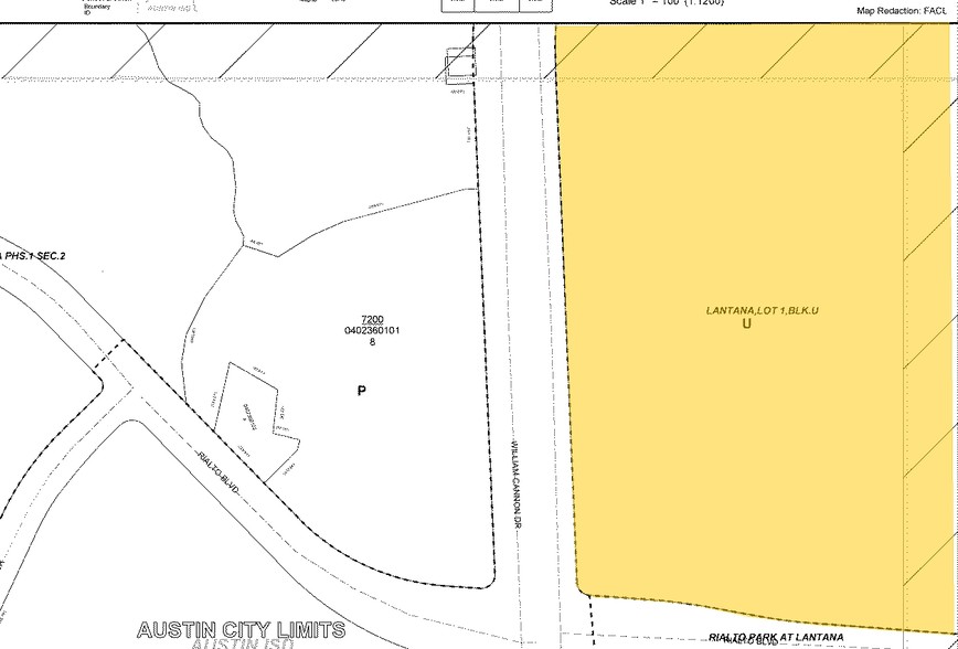 7171 Southwest Pky, Austin, TX for lease - Plat Map - Image 2 of 4