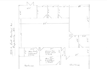 334 East Mountain Dr, Fayetteville, NC for lease Floor Plan- Image 1 of 1