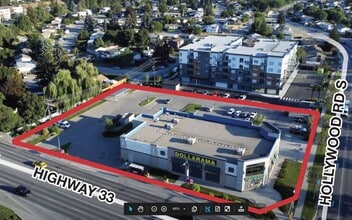 171 Hollywood Rd S, Kelowna, BC - AERIAL  map view - Image1