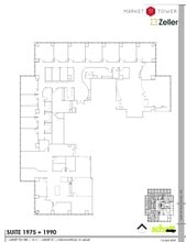 10 W Market St, Indianapolis, IN for lease Floor Plan- Image 2 of 2