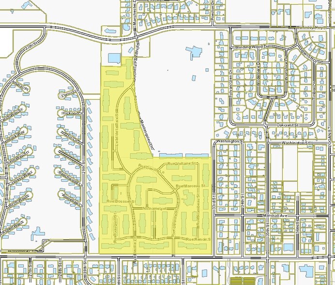 3001 E Jefferson Blvd, South Bend, IN for sale - Plat Map - Image 1 of 1