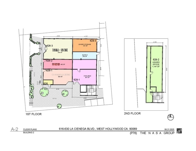 616-630 N La Cienega Blvd, West Hollywood, CA for lease - Floor Plan - Image 3 of 5